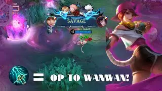 SKY PIERCER IS ONE OF THE BEST BUILD FOR WANWAN! Savage and 2x Maniac! | Mlbb