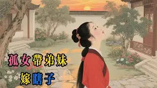 十八岁孤女要帶4個弟妹出嫁，全村笑她瘋了，只有這「瞎子」少爺肯娶！洞房夜丈夫扯下紗布：我是來報恩的！婚後生活太甜了！民間故事, 甜寵, 善惡終有報, 聽書#民間故事 #故事分享 #感人故事 #情感故事