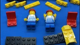 Speed! Building Double 👷&zwj;♂️👷&zwj;♂️ Lego Trucks Mini Dumpers (6507) #Shorts