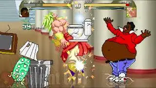 REQUESTED BY @WandBJr: Fat Albert X vs Broly (Z2) - Mugen Battle