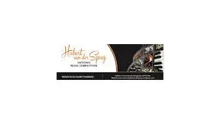 Hubert van der Spuy National Music Competition Live Stream