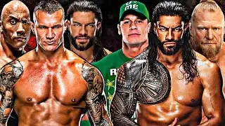 TEAM RRR ORTON, REIGNS & THE ROCK VS TEAM KHATRU, JOHN CENA ROMAN & BROCK LESNAR WWE 2K25 