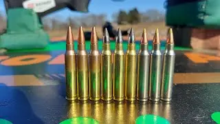 Новый групповой тест 223 Savage Axis на 100 ярдов
