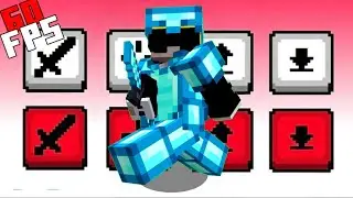 Playing Hive BedWars With NO ARMOR (60FPS)