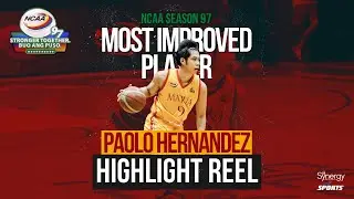 NCAA Season 97 Most Improved Player: Paolo Hernandez | Mapua Cardinals | Season Reel