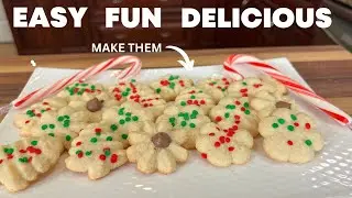Spritz Butter Cookies: The Perfect Christmas Cookie!