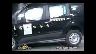 Euro NCAP - 2013 Ford Tourneo Connect - crash test (5 star) and ESC test (pass)