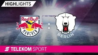 EHC Red Bull M&uuml;nchen - Eisb&auml;ren Berlin | 16. Spieltag, 18/19 | Telekom Sport