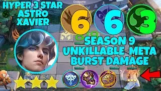 NEW META HYPER 3 STAR ASTRO XAVIER | UNKILLABLE META & BURST DMG | REVAMPED LIGHTBORN |  MAGIC CHESS