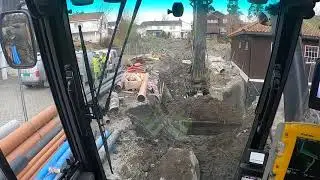 Volvo 235EL excavator with steelwrist x26