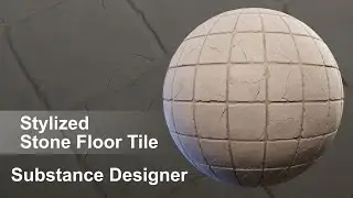 Substance Designer - Stylized Stone Floor Tile