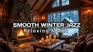 Smooth Jazz Lounge | Winter Relaxing Cafe Music for Work & Chill | Jazz Music Relaxing