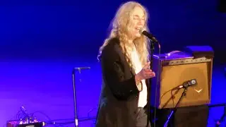 Patti Smith - Man in the Long Black Coat [Bob Dylan cover] - 11/16/24 - Kingston, NY (4K)
