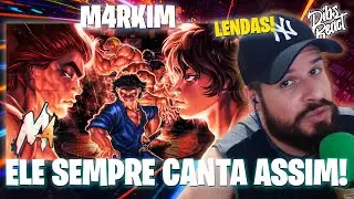 VOC&Ecirc; J&Aacute; REPAROU NISSO?? M4RKIM: Os Cinco Mais Fortes (Baki the Grappler)| Dibs React