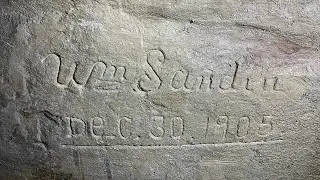 Amazing Miner&rsquo;s Graffiti in the Wall Street Mine!