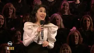 BYUtv Insider | Рути Энн Майлз выступает в рамках рождественского концерта Табернакального хора
