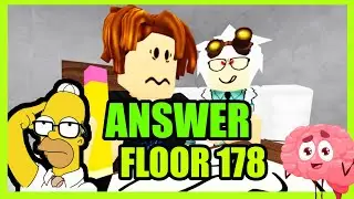 Roblox IQ TEST Answer for  Floor 178 (by Cranky Games)