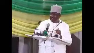 AHUON  Abuja Zonal  Vice chairman Usman Amburusa 's speech @ Hajj Reform Meeting -Abuja