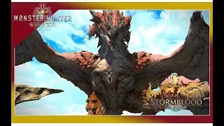 Final Fantasy XIV Rathalos Normal Monster Hunter World Collaboration [Monk]