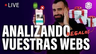🔴 LIVE: Revisando Vuestras Webs  🎁 Regalos