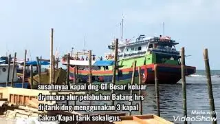 MELIHAT KESERUAN KAPAL IKAN DGN GT BESAR DI TARIK DNG 3 KAPAL CAKRA SEKALIGUS//2021