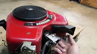 Briggs&Stratton Vanguard 16HP testrun