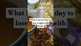 What I eat in a day| weightloss with PCOS| Portion Control#pcosweightloss #whatieatinaday #ytshorts