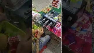 automatic electric header card stapler