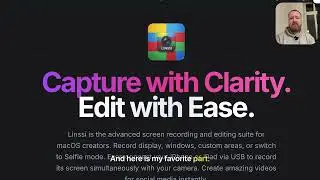 Meet Linssi ! Screen recorder with magic zoom and video editor for macOS!