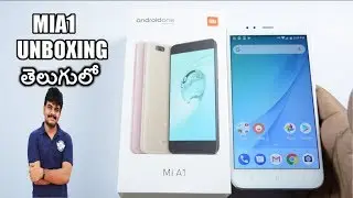 Xiaomi MiA1 Unboxing & initial impressions ll in telugu ll