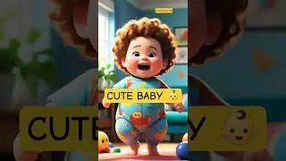 Baby Boy✨| 3D Animated Kids Story | Kidz Nova 3D Shorts #baby #kids #shorts