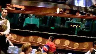 carnival triumph  london Dining room entertainment lol