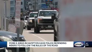 More e-bikes in Hampton have police reminding riders to follow rules of the road