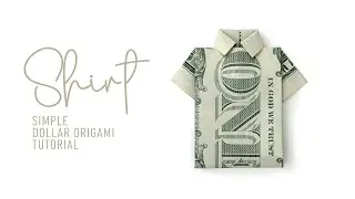 Dollar origami t shirt. How to Make an Easy Dollar origami t shirt | DIY Money  origami t shirt