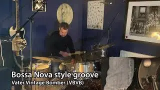 Vater bass drum beater demo: Hard Felt Beater vs. Vintage Bomber