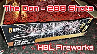Дон: Фейерверк HBL: 288 выстрелов: 20 и 30 мм: 2800 грамм: Straatfilm: HBL-2025-21: Состав