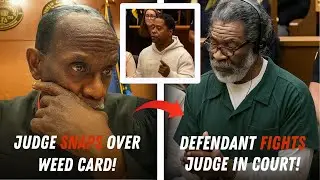 😱 &ldquo;I Paid Taxes for This!&rdquo; &mdash; Defendant Fights Judge Over Marijuana Card in Court! 🌿