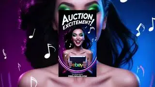 Auction Excitement 🎶 #freejingles for #ebay Bidding & Thrills Song by Donate Media's FREEjingles.com