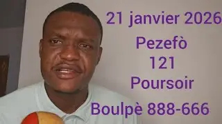 Tchouboulout boulcho poursoir 21 janvier  pagen defi poumw nan borlete 