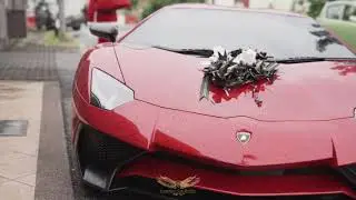 Santa Delivered  Lamborghini Aventador SV | Luxury Car Rental KL