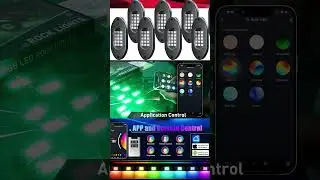 Smart Control: Customize Your RGB LED Rock Lights via 
