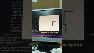 Pygame ile Yılan Oyunu #shorts