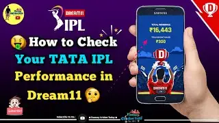 🤑 TATA IPL 2023 Performance in Dream11 👌 How to Check ? Winnings | Favorite Player | etc in Tamil 🥳
