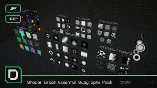 Shader Graph Essential Subgraphs Pack - Showcase