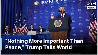 BREAKING NEWS: Trump Speaks at Historic Board of Peace Meeting With World Leaders | AC1G