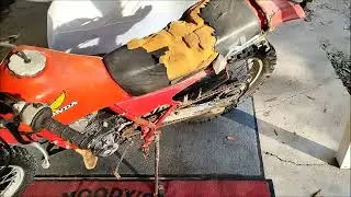 Honda XL 200R | Мотоцикл 43-летней давности с пробегом 40 000 миль #hondabikes #dirtbike #smallen...
