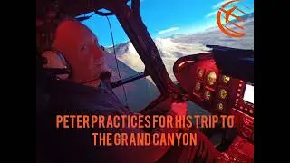 Grand Canyon tour with a Lynx Helicopter Simulator