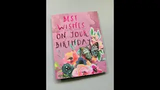 Spellbinders NEW RELEASE Hot Foil Best Wishes On Your Birthday & Friendship Florals