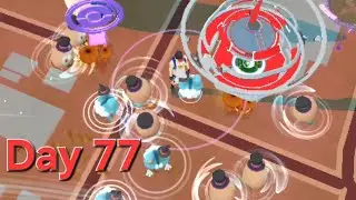 I popped my daily incense on spotlight hour for festive rowlet & froakie #subscribe #pokemongo