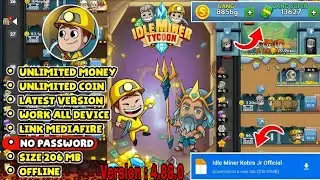 Idle Miner Tycoon Mod APK V 4.88.0 The New Update is INSANE! Gameplay Walkthrough android and OIS 🔥